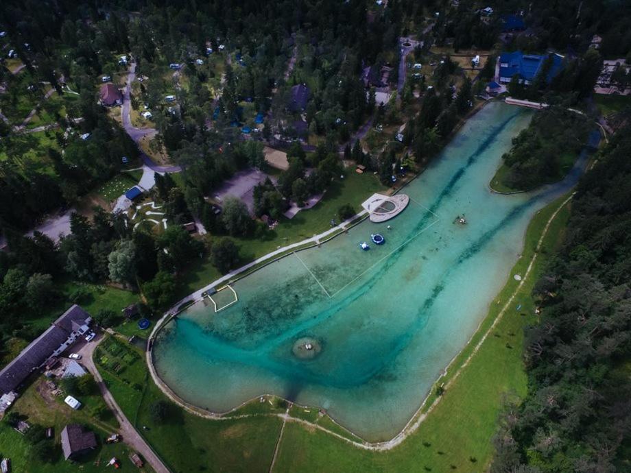 Bungalovi Camping Sobec Hotel Lesce  Exterior photo